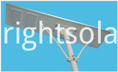 120W tất cả trong một ánh sáng đường năng lượng mặt trời 120W All In One Solar Street Light